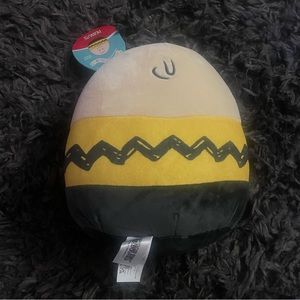 Super Soft Squishmallows 8" Charlie Brown Plush - Perfect Peanuts Cuddle Buddy